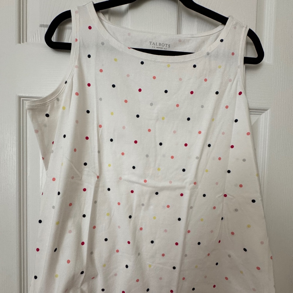 Talbots Sleeveless tank top size X